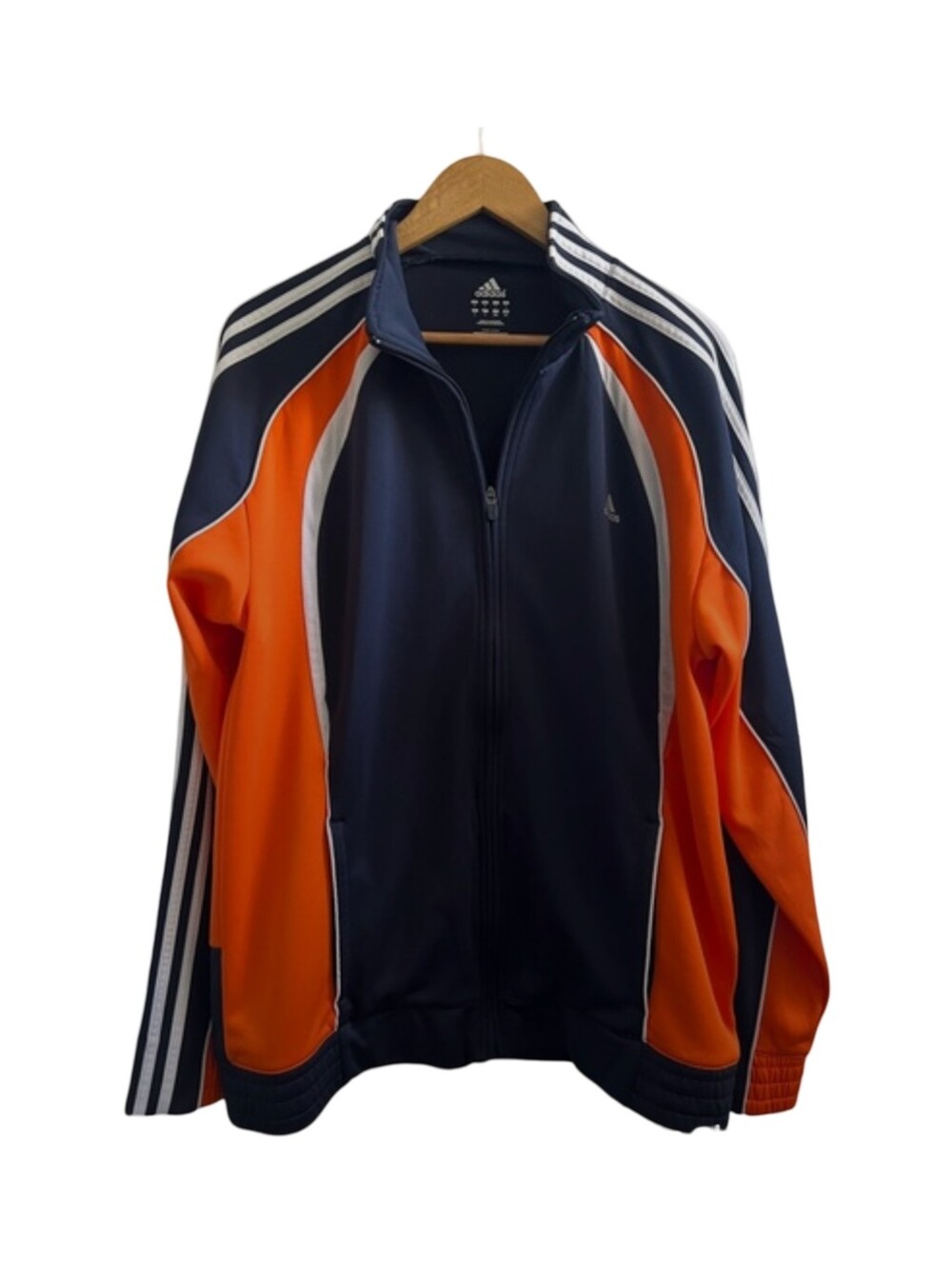 adidas Navy & Orange Track Jacket